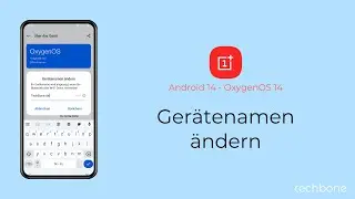 Gerätenamen ändern - OnePlus [Android 14 - OxygenOS 14]