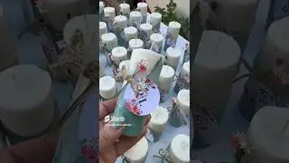 DIY- COMO FAZER VELAS DECORATIVAS COM BASE DE CIMENTO 