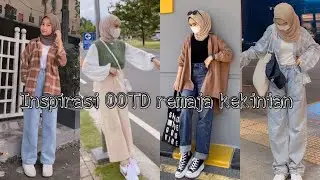 Inspirasi ootd hijab remaja kekinian