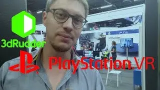 GAMESCOM NEWS - Playstation VR 3DRudder test