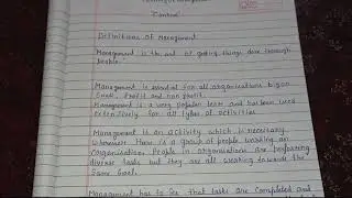 management, meaning of management, what is management class 12, management definition, bcom, mcom.