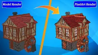 Blender İle Pixel Art Render Alma