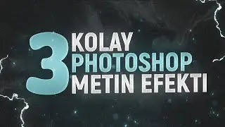 Photoshop Text Effects! 3 Simple Text Effects for Beginners 🔥