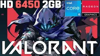 Valorant | HD 6450 2GB | NimeZ Modded Drivers [HD 6450 in 2023]