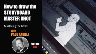 How To Draw The STORYBOARD Master Shot | Mastering The Basics