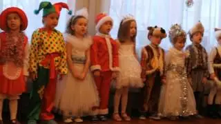 Новорічний ранок у дитсадку Маневич