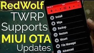 HOW TO FLASH REDWOLF TWRP OR TWRP! OTA UPDATE SUPPORT!