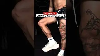 Do these to grow bigger calves // no equipments