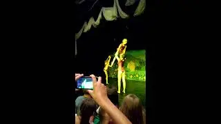 Perfomance at the Animation Hall. Elenite, Bulgary