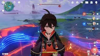 Genshin Impact - Cocijo Tier 2 with 4-star characters/weapons only, WL9