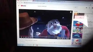 Buzz Lightyear Corrects Stinky Pete.