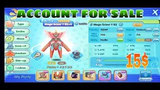 Selling My 2ND Account Of S81-Magnemite Server//Mons Awaken//Pokemon Sun And Moon//Pocketown