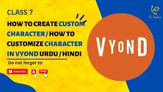 Vyond Tutorials: How to create custom Character / How to customize Character in Vyond Urdu / Hindi