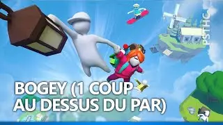 Human Fall Flat [DLC] Golf - Bogey (1 Over Par) Trophy | Trophée Bogey (1 coup au dessus du par)