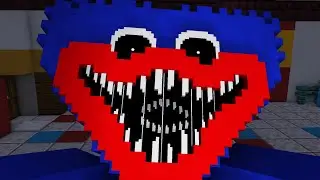 [Poppy Playtime] Huggy Wuggy vs Iron Golem - Minecraft Animation