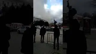 Пожар на хлебозаводе в Шахтах