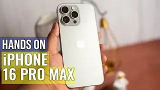 iPhone 16 Pro Max Hands-on: Improved Cameras?😯
