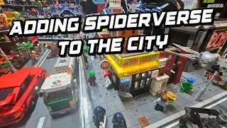 LEGO City Update 14! Expanding The Across The Spiderverse Set!