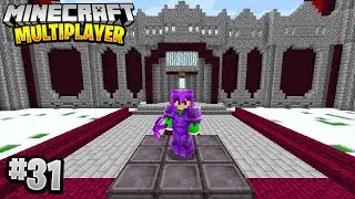 THE NETHERITE CASTLE in Minecraft Multiplayer Survival! (Episode 31)