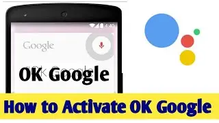 How to Activate OK Google in Android Mobile. Tamil Tutorial.
ஓகே கூகுள் செயல்படுத்துவது எப்படி.