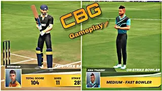 OMG😱 | CBG Cricket Game First Gameplay | New Cricket Game |