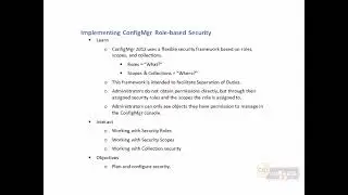 19 Role Based security