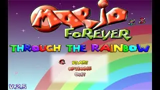 Mario Forever Through The Rainbow World 1~4 Completed Video