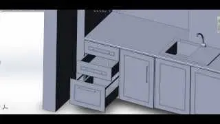 Проект кухни в SolidWorks. Первые шаги.