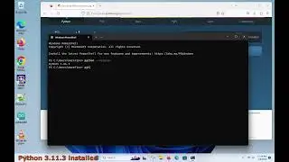 Install Python 3 on Windows 11