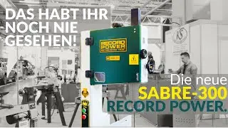 Bandsäge SABRE-300 von RECORD POWER  - Wir präsentieren euch ganz exklusiv diese Neuheit!