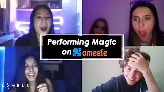 Strangers react to Indian magician on OMEGLE.