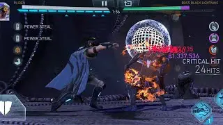 Injustice 2 Mobile On Ice! Black Lightning Easy One Shot