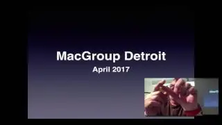 MacGroup April 9, 2017 Meeting - iCloud How and Why