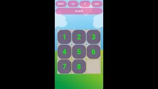 Slide Puzzle Kivy python game 