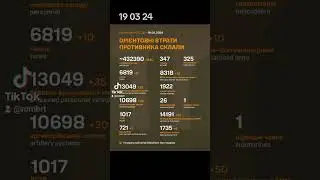 Сводка ВСУ 19 03 24