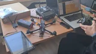 Прошивка та запуск FPV дрона Sky Drox після збірки.