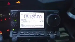 Golden Corral On The Air, 17m DX!!!
