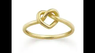 Knot ring || Heart