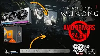 AMD 24.8.1 Drivers Are Bad | Black Myth Wukong Global Illumination Issue | RX 7900XTX