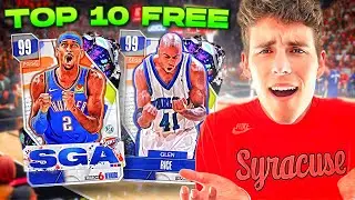 RANKING THE TOP 10 FREE CARDS IN NBA 2K24 MyTEAM!