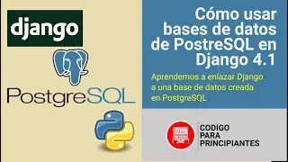 Cómo usar PostgreSQL en Django 4.1