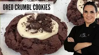 CRUMBL CHOCOLATE OREO COOKIES