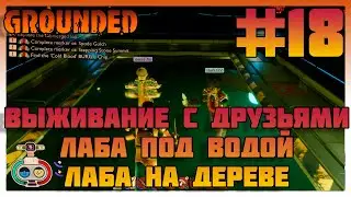 Grounded выживание с друзьями подводная база и база на дереве #18