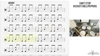 How to Play 🥁   Can't Stop   Red Hot Chilli Peppers