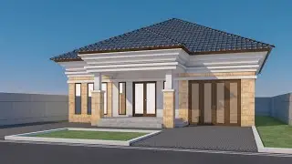 NEW ...!!! Design Rumah Classic With Archicad 25