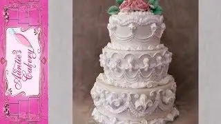 Lambeth Wannabe.  Wedding Cake.