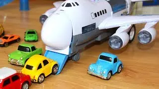 Airplane toy video for kids