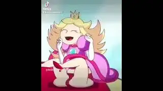 Princess Peach Bouncing Butt