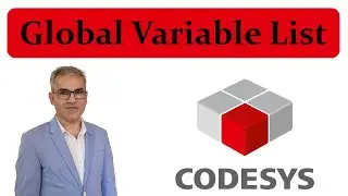 CODESYS: Creating global variable list and accessing the global variables in the CODESYS project