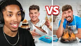 HE CAN COOK?!? Nick DiGiovanni vs MrBeast Cooking Challenge